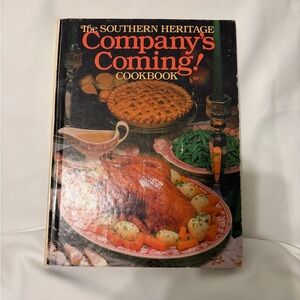 Vintage 1983 The Southern Heritage Company’s Coming! Cookbook Recipes Cook Book